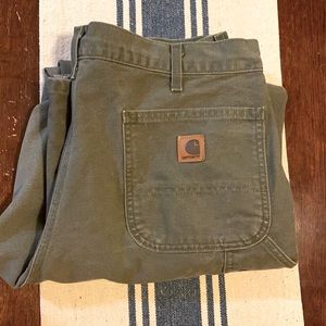 Carhartt Dungaree Duck Washed Durable Work Pants